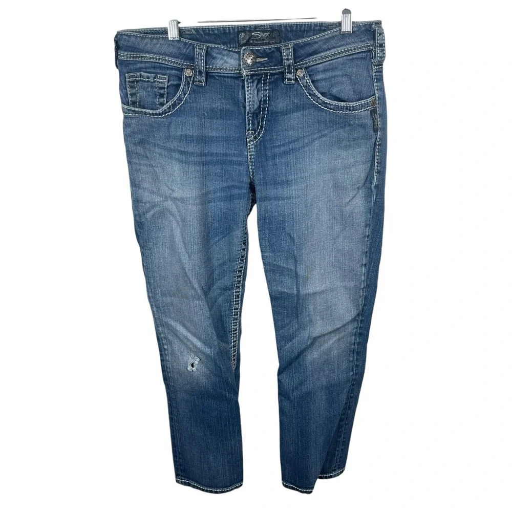 Silver jeans Natsuki capris women’s size 30